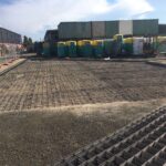 Large Commercial Factory Shed Slab & Formwork ready for Concrete